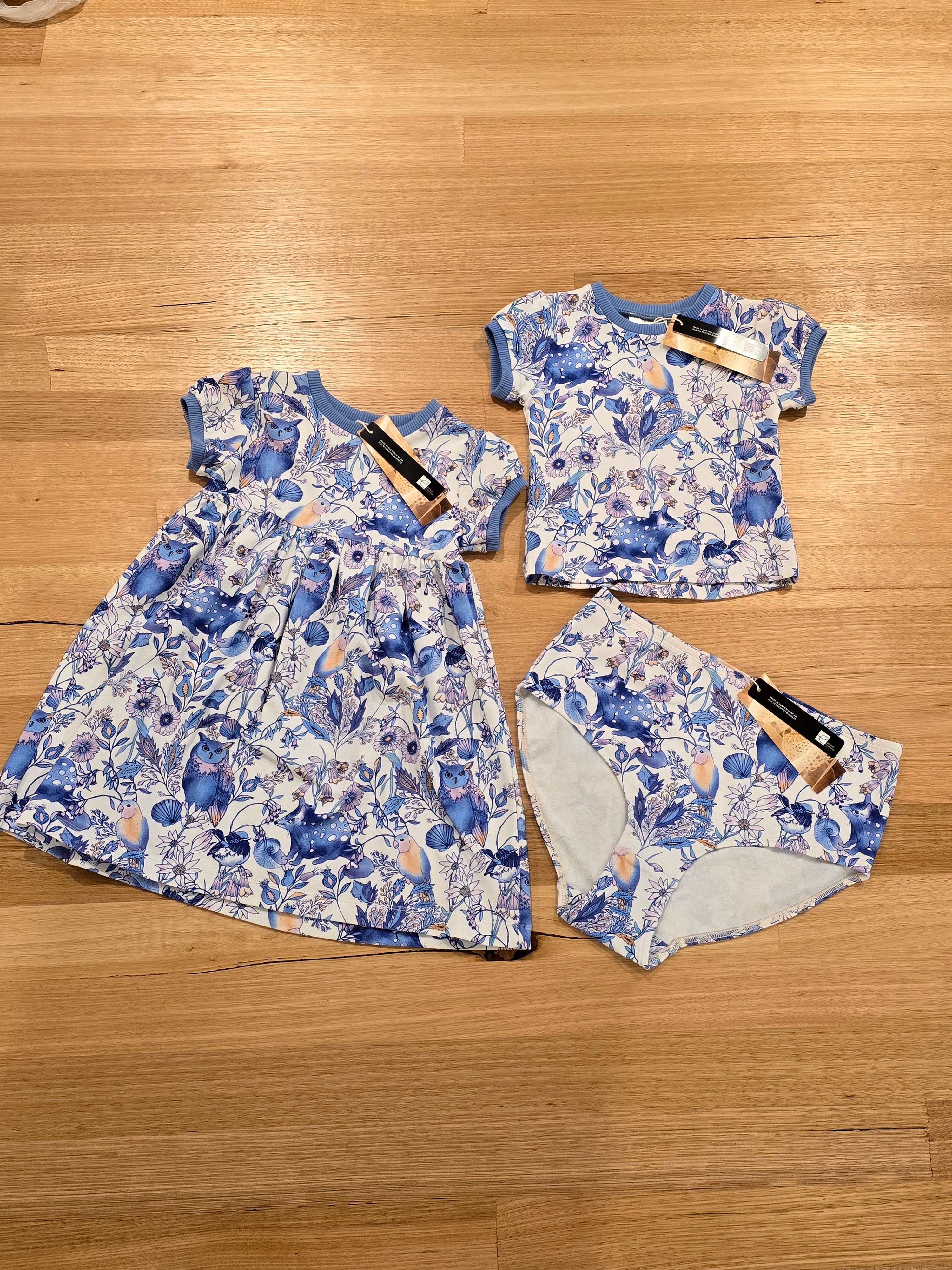 The by Audrey & Grace Owl and Quoll collection Australian made clothing Sustainable and ethical
