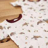 Kids tee in Turtles print, two Australian cotton