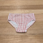 Little Girls Briefs Gingham - Comfortable Australian Made Underwear-Girls Underwear-2-3-byaudreyandgrace