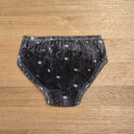 Little Girls Briefs Night Snow - Comfortable Australian Made Underwear-Girls Underwear-2-3-byaudreyandgrace