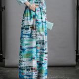 Side view showing volume and movement of the Ocean Skirt