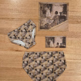 The Mother and Child collection by Audrey and Grace, including matching ladies and kids underwear, handkerchief and pouch, Australian women's clothing