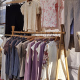 The Ruby Jumper Lavender, with large cowl neck, Australian Women's Jumpers made from Australian cotton — Front facing styled on mannequin